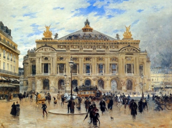 Театры: Архитектурная Опера Шарля Гарнье